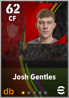 Josh Gentles eFootball player card