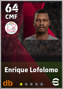 Enrique Lofolomo — CMF, OVR 64, MAX 64