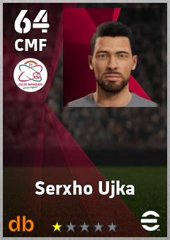 Serxho Ujka — CMF, OVR 64, MAX 64