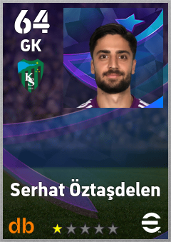 Serhat Öztaşdelen eFootball player card