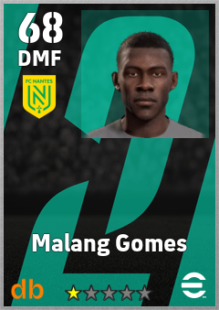 Malang Gomes — DMF, OVR 68, MAX 68