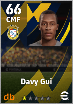 Davy Gui eFootball player card