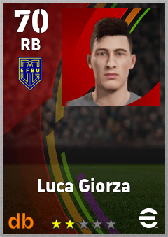 Luca Giorza eFootball player card
