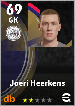 Joeri Heerkens — GK, OVR 69, MAX 69