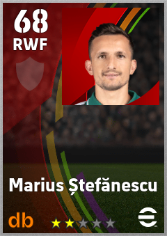 Marius Ștefănescu eFootball player card