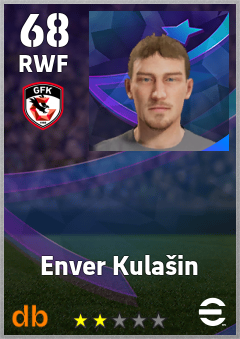 Enver Kulašin — RWF, OVR 68, MAX 68