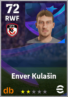 Enver Kulašin eFootball player card