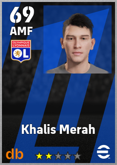 Khalis Merah — AMF, OVR 69, MAX 69