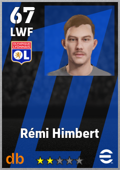 Rémi Himbert — LWF, OVR 67, MAX 67