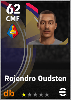 Rojendro Oudsten — CMF, OVR 62, MAX 62