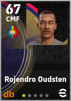 Rojendro Oudsten — CMF, OVR 67, MAX 67