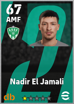 Nadir El Jamali — AMF, OVR 67, MAX 67