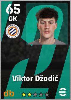 Viktor Džodić — GK, OVR 65, MAX 65
