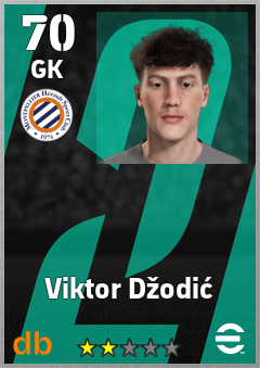 Viktor Džodić eFootball player card