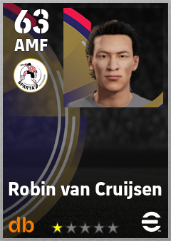 Robin van Cruijsen — AMF, OVR 63, MAX 63