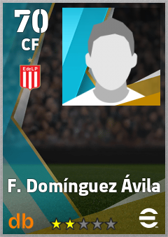 F. Domínguez Ávila — CF, OVR 70, MAX 70
