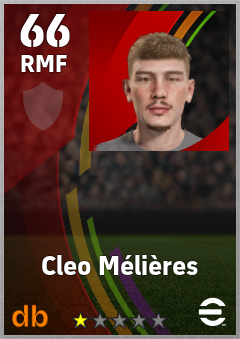 Cleo Mélières — RMF, OVR 66, MAX 66