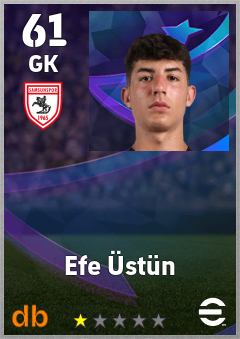 Efe Üstün eFootball player card
