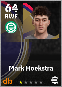 Mark Hoekstra — RWF, OVR 64, MAX 64
