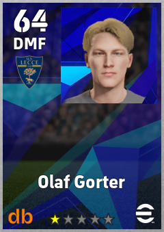 Olaf Gorter — DMF, OVR 64, MAX 64