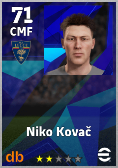 Niko Kovač — CMF, OVR 71, MAX 71
