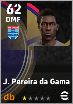 J. Pereira da Gama — DMF, OVR 62, MAX 62