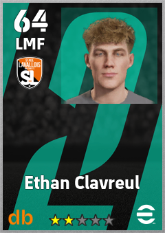 Ethan Clavreul — LMF, OVR 64, MAX 64