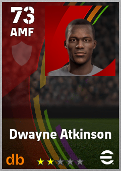Dwayne Atkinson eFootball player card
