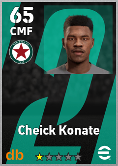 Cheick Konate — CMF, OVR 65, MAX 65