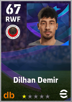 Dilhan Demir — RWF, OVR 67, MAX 67
