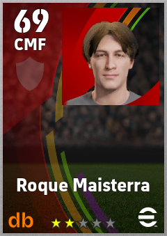 Roque Maisterra — CMF, OVR 69, MAX 69
