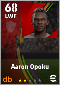 Aaron Opoku eFootball player card