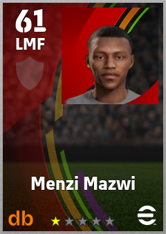 Menzi Mazwi — LMF, OVR 61, MAX 61