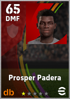 Prosper Padera eFootball player card