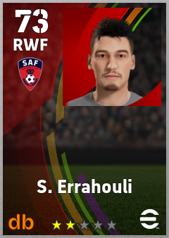 S. Errahouli eFootball player card