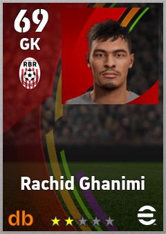Rachid Ghanimi — GK, OVR 69, MAX 69