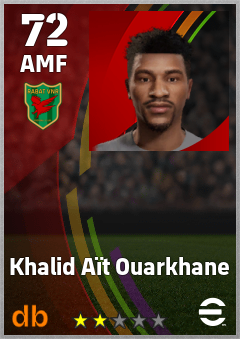 Khalid Aït Ouarkhane — AMF, OVR 72, MAX 72