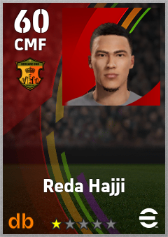 Reda Hajji eFootball player card