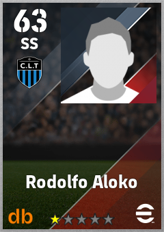 Rodolfo Aloko — SS, OVR 63, MAX 63