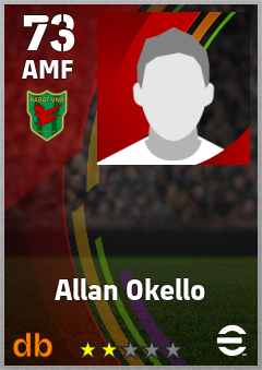 Allan Okello eFootball player card