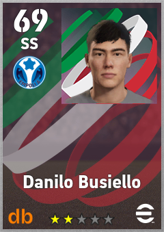 Danilo Busiello eFootball player card