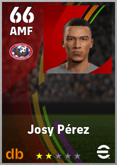 Josy Pérez — AMF, OVR 66, MAX 66