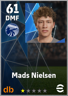 Mads Nielsen eFootball player card