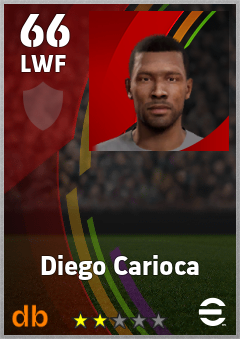 Diego Carioca eFootball player card