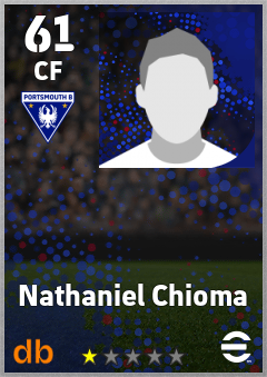 Nathaniel Chioma — CF, OVR 61, MAX 61