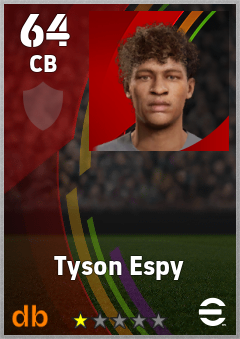 Tyson Espy eFootball player card