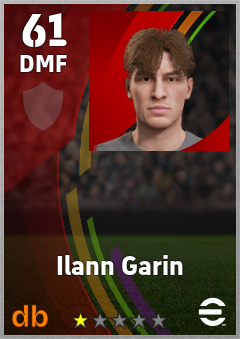 Ilann Garin eFootball player card