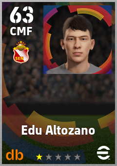 Edu Altozano — CMF, OVR 63, MAX 63