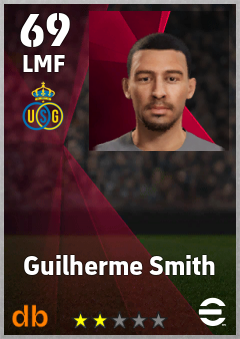 Guilherme Smith — LMF, OVR 69, MAX 69