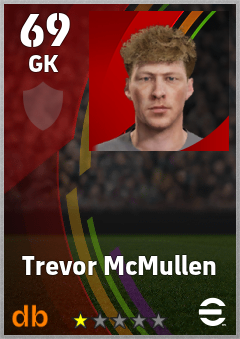 Trevor McMullen eFootball player card